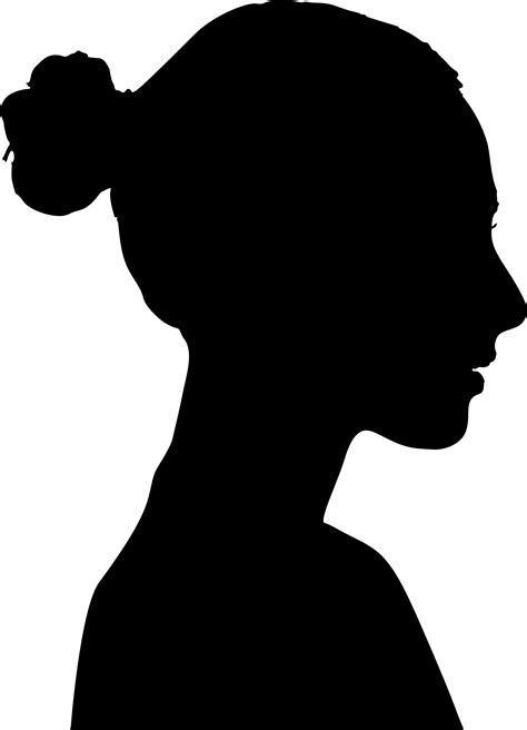 profile face silhouette